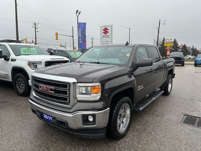 Used 2015 GMC Sierra 1500 SLE Crew Cab 4x4 ~Bluetooth ~Backup Camera ~20's for Sale in Barrie, Ontario
