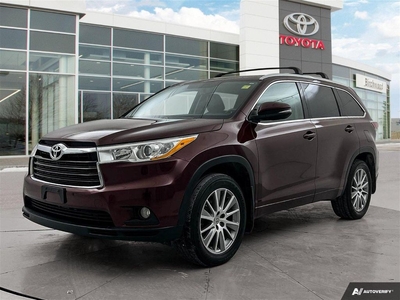 Used 2015 Toyota Highlander XLE Safetied AS-IS for Sale in Winnipeg, Manitoba