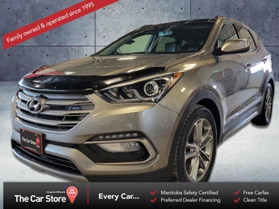Used 2017 Hyundai Santa Fe Sport AWD Limited PanoRoof, HTD Seat/Wheel, Clean Title for Sale in Winnipeg, Manitoba