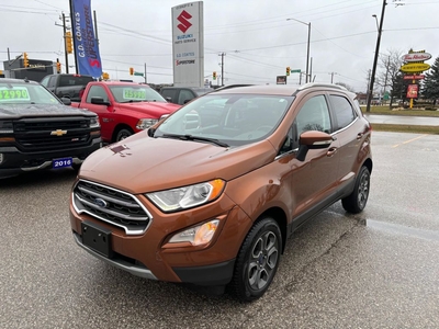 Used 2018 Ford EcoSport Titanium 4WD ~Bluetooth ~NAV ~Backup Cam for Sale in Barrie, Ontario