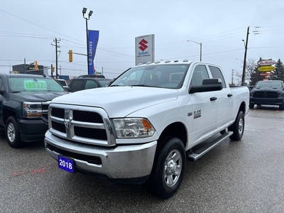 Used 2018 RAM 3500 ST Crew Cab 4x4 ~6.4L HEMI ~Bluetooth ~Backup Cam for Sale in Barrie, Ontario