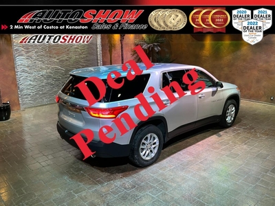Used 2019 Chevrolet Traverse LS - Low Low kms!! only 54k, 8 Pass, Rmt St, Big Scrn, CarPlay for Sale in Winnipeg, Manitoba