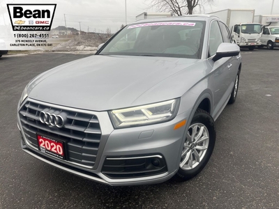 Used 2020 Audi Q5 45 Technik 2.0L 4CYL WITH BROWN LEATHER SEATS POWER MOONROOF, HEATED FRONT & REAR SEATS & NAVIGATION for Sale in Carleton Place, Ontario