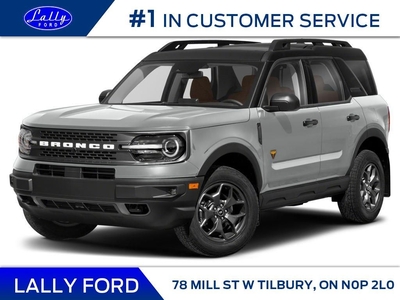 New 2023 Ford Bronco Sport BADLANDS for Sale in Tilbury, Ontario