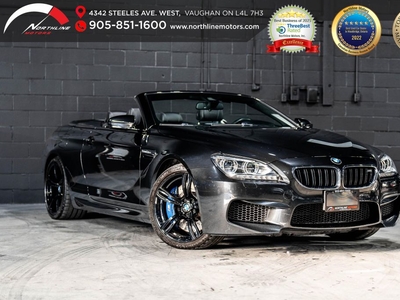 Used 2014 BMW M6 2dr Cabriolet/HUD/NAV/SURROUND VIEW/NO ACCIDENTS for Sale in Vaughan, Ontario