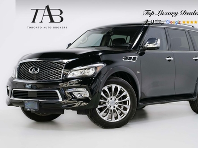 Used 2016 Infiniti QX80 V8 7 PASS REAR ENTERTAINMENT 22 IN WHEELS for Sale in Vaughan, Ontario