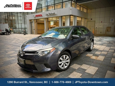 Used 2016 Toyota Corolla LE / Very Low Kilometres! for Sale in Vancouver, British Columbia