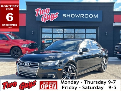 Used 2017 Audi A4 Quattro Nav Moonroof BLISS for Sale in St Catharines, Ontario