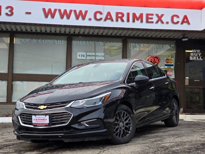 Used 2017 Chevrolet Cruze Premier Auto Leather Heated Seats & Steering Backup Camera for Sale in Waterloo, Ontario
