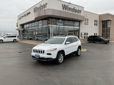 Used 2017 Jeep Cherokee Limited for Sale in Windsor, Ontario