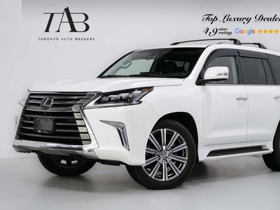 Used 2017 Lexus LX 570 7-PASS HUD REAR ENTERTAINMENT 21 IN WHEELS for Sale in Vaughan, Ontario