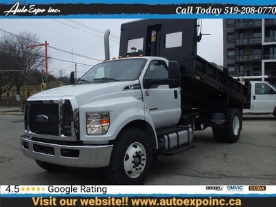 Used 2019 Ford F-650 F-650, Powerstroke Diesel Dump Box for Sale in Kitchener, Ontario