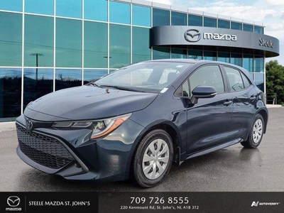 Used 2019 Toyota Corolla Hatchback Base for Sale in St. John's, Newfoundland and Labrador