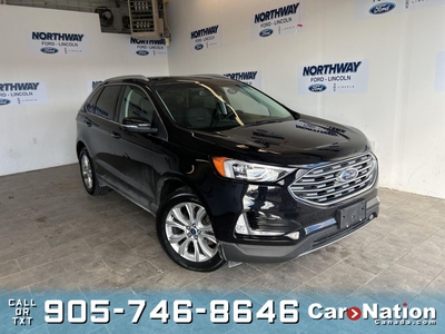 Used 2020 Ford Edge TITANIUM AWD LEATHER TOUCHSCREEN PWR LIFTGATE for Sale in Brantford, Ontario