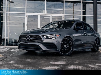 Used 2020 Mercedes-Benz CLA250 4MATIC Coupe for Sale in Calgary, Alberta