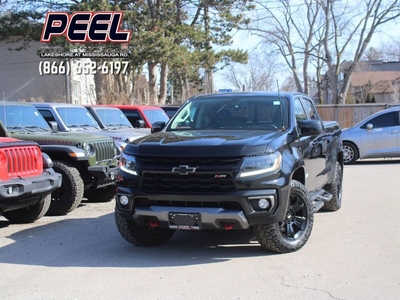 Used 2021 Chevrolet Colorado Z71 Midnight Edition Safety Pkg Tow Pkg 4X4 for Sale in Mississauga, Ontario