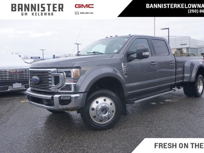 Used 2021 Ford F-450 Lariat REAR VIEW CAMERA, REMOTE KEYLESS ENTRY, HEATED FRONT SEATS, LEATHER INTERIOR for Sale in Kelowna, British Columbia