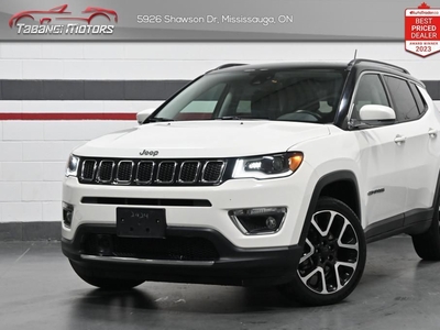 Used 2021 Jeep Compass Limited No Accident Alpine Panoramic Roof Navigation for Sale in Mississauga, Ontario
