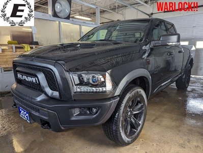 Used 2021 RAM 1500 Classic Warlock QUAD CAB 4X4 WIFI HOTSPOT!! for Sale in Barrie, Ontario