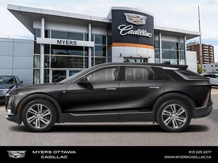 New 2024 Cadillac LYRIQ Sport SPORT LEVEL 1, AWD, BLACK ON BLACK for Sale in Ottawa, Ontario