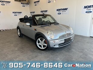 Used 2008 MINI Cooper CONVERTIBLE CONVERTIBLE LEATHER 5 SPEED M/T HARMON/KARDON for Sale in Brantford, Ontario