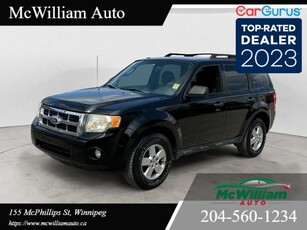 Used 2010 Ford Escape XLT 4dr 4x4 Automatic for Sale in Winnipeg, Manitoba