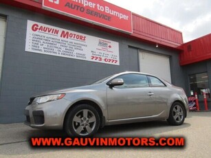 Used 2010 Kia Forte Koup EX Sunroof, Loaded, Very Sharp. Priced to Sell! for Sale in Swift Current, Saskatchewan