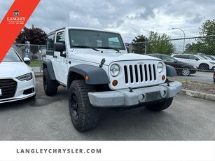 Used 2013 Jeep Wrangler Sport Low KM Locally Driven for Sale in Surrey, British Columbia