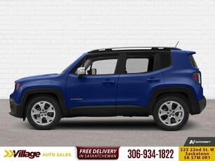 Used 2017 Jeep Renegade Limited - Leather Seats - Bluetooth for Sale in Saskatoon, Saskatchewan