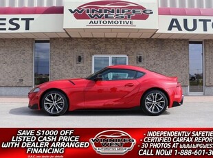 Used 2022 Toyota Supra GR STUNNING & AS NEW, LOADED, TWIN TURBO ONLY 16KMS! for Sale in Headingley, Manitoba