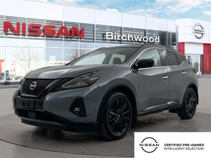 Used 2023 Nissan Murano Midnight Edition Accident Free One Owner Low KM's for Sale in Winnipeg, Manitoba