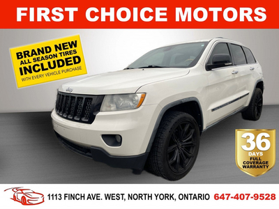 2011 JEEP GRAND CHEROKEE OVERLAND ~AUTOMATIC, FULLY CERTIFIED WI