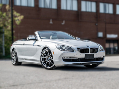 2012 BMW 6 Series 650|CONVERTIBLE|B.SPOT|NIGHT VISION|CLEAN CARF