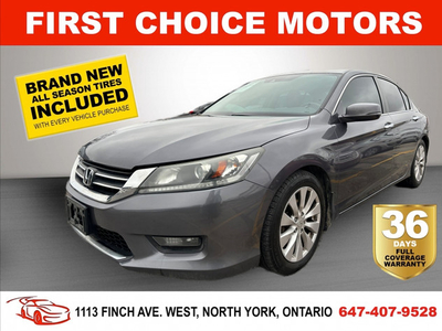 2014 HONDA ACCORD EX-L ~AUTOMATIC, FULLY CERTIFIED WITH WARRANTY