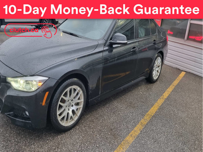 2017 BMW 3 Series 330i xDrive AWD w/ Apple CarPlay, Bluetooth, N