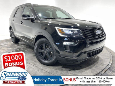 2018 Ford Explorer Sport 4WD - $0 Down $167 Weekly, Clean Carfax