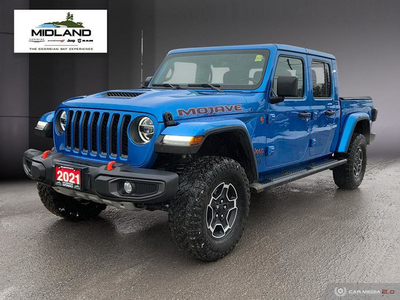 2021 JEEP GLADIATOR Mojave-Leather/LED's/Trailer Tow PKG