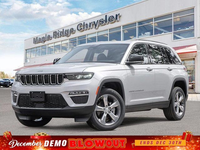 2022 Jeep Grand Cherokee Limited | Demo | 3.6L V6 | Full-Time