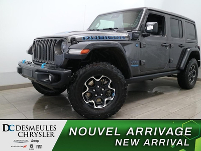 2022 Jeep WRANGLER 4XE Unlimited Rubicon 4X4 Uconnect Toit sky o