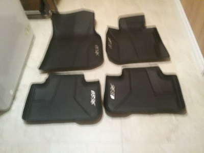 Winter floor mats for bmw x3
