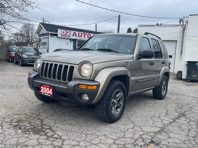 Used 2004 Jeep Liberty THE SUV BEING SOLD AS-IS/SPORT TRIM /4WD./ for Sale in Scarborough, Ontario