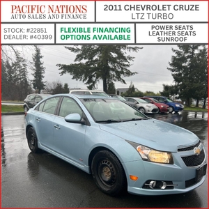 Used 2011 Chevrolet Cruze LTZ Turbo w/1SA for Sale in Campbell River, British Columbia