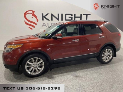 Used 2014 Ford Explorer Limited l Heated leather l Sunroof l Power Seats for Sale in Moose Jaw, Saskatchewan