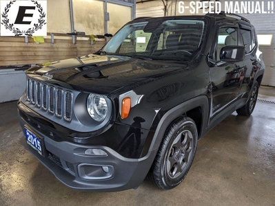 Used 2015 Jeep Renegade North 6-SPEED MANUAL!! for Sale in Barrie, Ontario