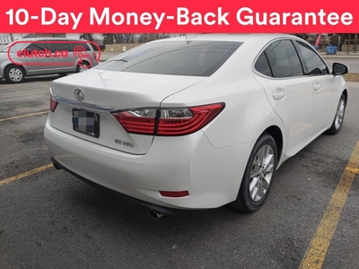 Used 2015 Lexus ES 350 Base w/ Rearview Cam, Bluetooth, Dual Zone A/C for Sale in Toronto, Ontario