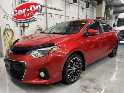 Used 2015 Toyota Corolla S UPGRADE SUNROOF LEATHER REAR CAM ALLOYS for Sale in Ottawa, Ontario