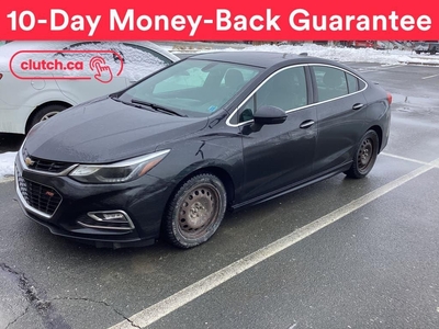 Used 2017 Chevrolet Cruze Premier w/ Apple CarPlay & Android Auto, Backup Cam, Heated Steering Wheel for Sale in Bedford, Nova Scotia