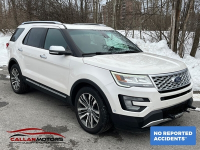 Used 2017 Ford Explorer Platinum 4WD 7 Passenger EcoBoost for Sale in Perth, Ontario