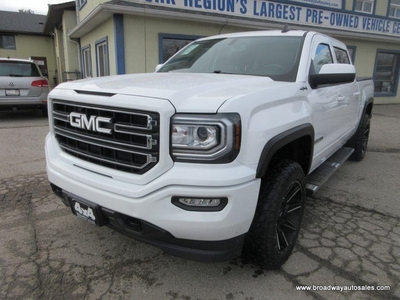 Used 2017 GMC Sierra 1500 WOKR READY SLE-ELEVATION-MODEL 5 PASSENGER 5.3L - V8.. 4X4.. CREW-CAB.. SHORTY.. BACK-UP CAMERA.. BLUETOOTH SYSTEM.. TRAILER BRAKE.. for Sale in Bradford, Ontario