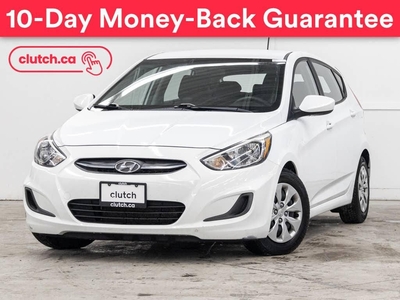 Used 2017 Hyundai Accent GL w/ Bluetooth, Cruise Control, A/C for Sale in Toronto, Ontario